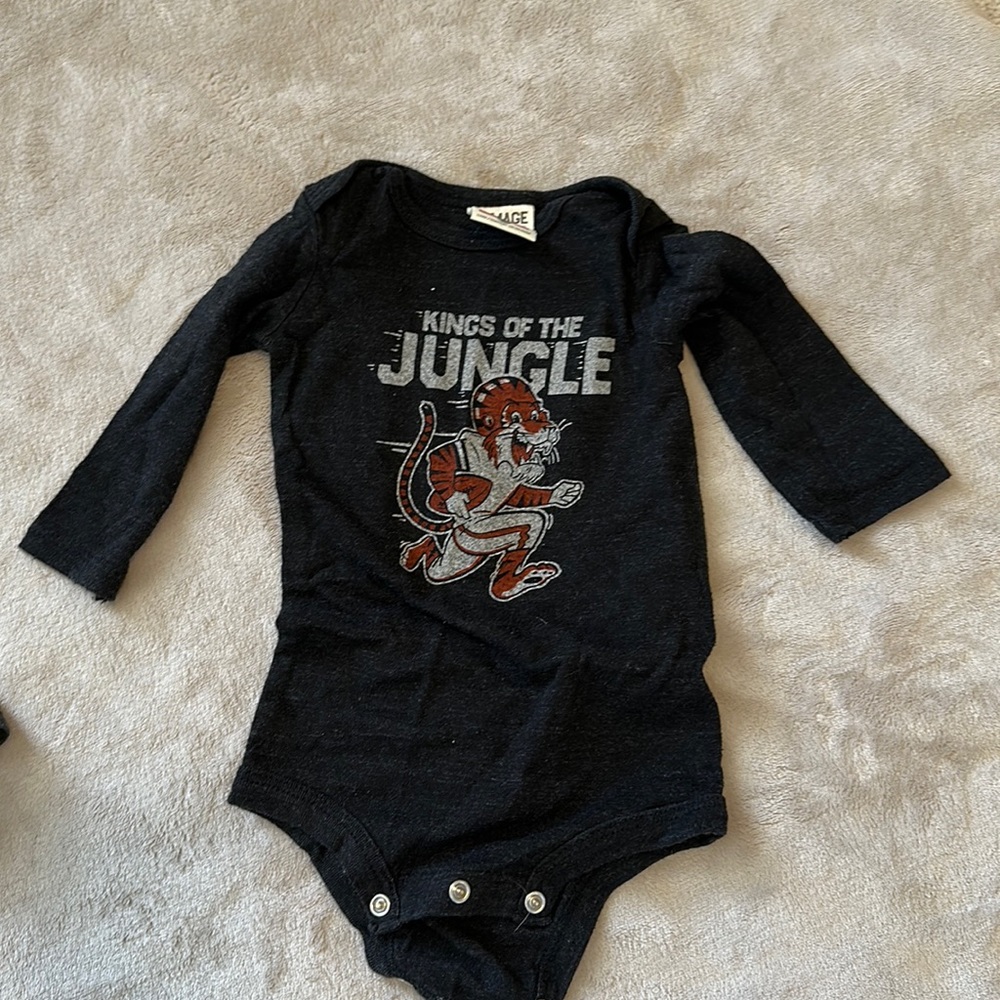 Cincinnati Bengals baby onesie